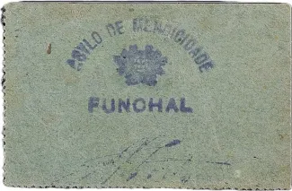 Funchal, District of 2 Centavos, 1917 reverse