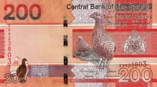 Gambia 200 Dalasis, 2019-2023 obverse