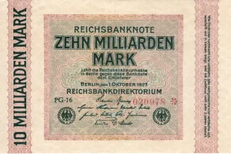Germany 10.000.000.000 Mark, 1923 obverse