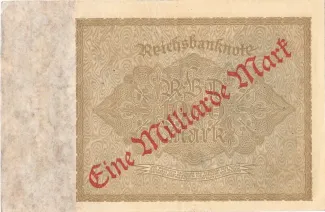 Germany 1.000.000.000 Mark, 1923 reverse