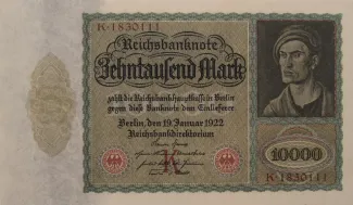 Germany 10.000 Mark, 1922 obverse