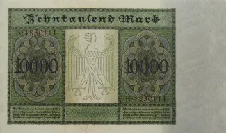 Germany 10.000 Mark, 1922 reverse