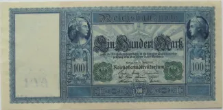 Germany 100 Mark, 1910 obverse