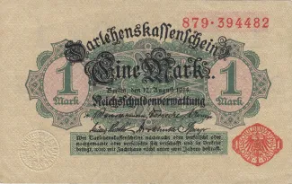 Germany 1 Mark, 1914 obverse