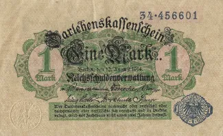 Germany 1 Mark, 1914 obverse