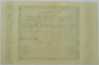 Germany 20.000.000.000 Mark, 1923 reverse