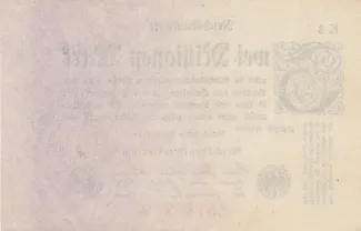 Germany 2.000.000 Mark, 1923 reverse