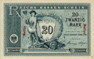 Germany 20 Mark, 1874 obverse