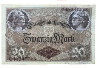 Germany 20 Mark, 1914 obverse
