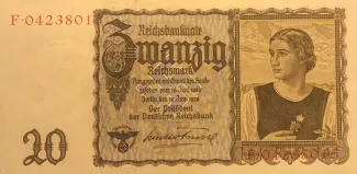 Germany 20 Reichsmark, 1939 obverse