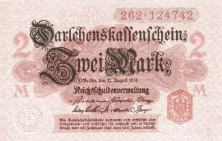 Germany 2 Mark, 1914 obverse