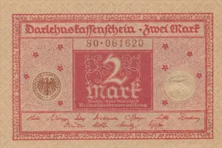 Germany 2 Mark, 1920 obverse
