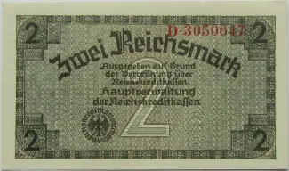 Germany 2 Reichsmark, 1940-1945 obverse