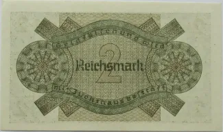 Germany 2 Reichsmark, 1940-1945 reverse