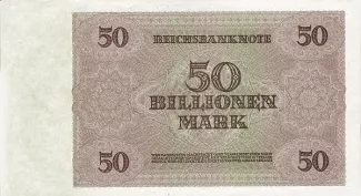 Germany 50.000.000.000.000 Mark, 1924 reverse