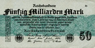 Germany 50.000.000.000 Mark, 1923 obverse