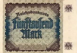 Germany 5.000 Mark, 1922 reverse