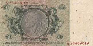 Germany 50 Reichsmark, 1933 reverse