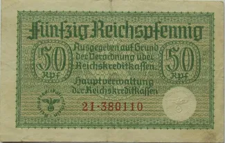 Germany 50 Reichspfennig, 1940-1945 obverse