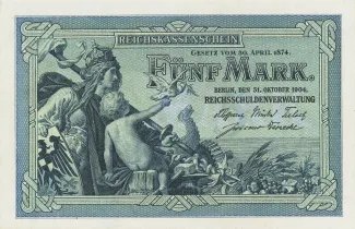 Germany 5 Mark, 1904 obverse