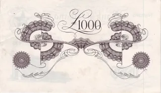 Ghana 1.000 Pounds, 1958 reverse