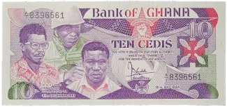 Ghana 10 Cedis, 1984 image