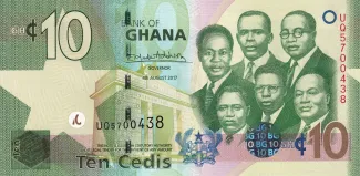 Ghana 10 Cedis, 2017 image