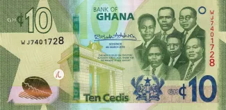 Ghana 10 Cedis, 2022 image