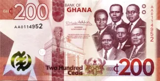 Ghana 200 Cedis, 2022 image