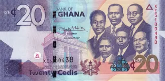 Ghana 20 Cedis, 2017 image