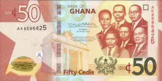 Ghana 50 Cedis, 2022 image