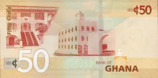Ghana 50 Cedis, 2019-2022 reverse
