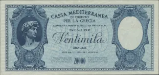 Greece 20.000 Dracme, 1941 obverse