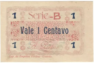 Guarda, District of 1 Centavo, obverse