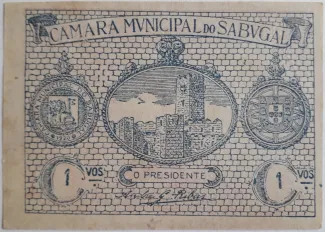 Guarda, District of 1 Centavos, 1920