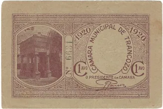 Guarda, District of 1 Centavos, 1920 reverse