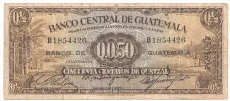 Guatemala 0.5 Quetzal, 1948 image