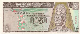 Guatemala 0.5 Quetzal, 1996 image
