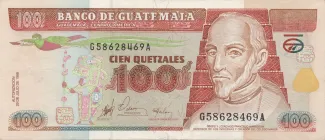 Guatemala 100 Quetzales, 1998 image