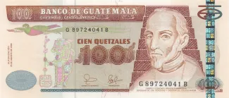 Guatemala 100 Quetzales, 2007 image