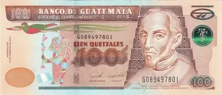 Guatemala 100 Quetzales, 2022 image