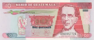 Guatemala 10 Quetzales, 2003 image