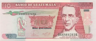 Guatemala 10 Quetzales, 2007 image