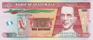 Guatemala 10 Quetzales, 2022 image