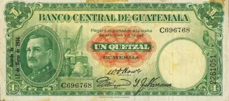Guatemala 1 Quetzal, 1934 image