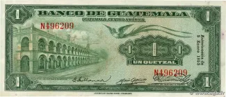 Guatemala 1 Quetzal, 1958 image