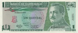 Guatemala 1 Quetzal, 1992 image