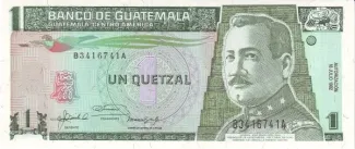 Guatemala 1 Quetzal, 1992 image