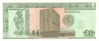 Guatemala 1 Quetzal, 1994 reverse