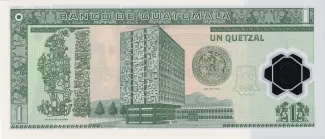 Guatemala 1 Quetzal, 2006 reverse